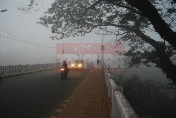 Tripura witnessed highest foggy day on Friday 